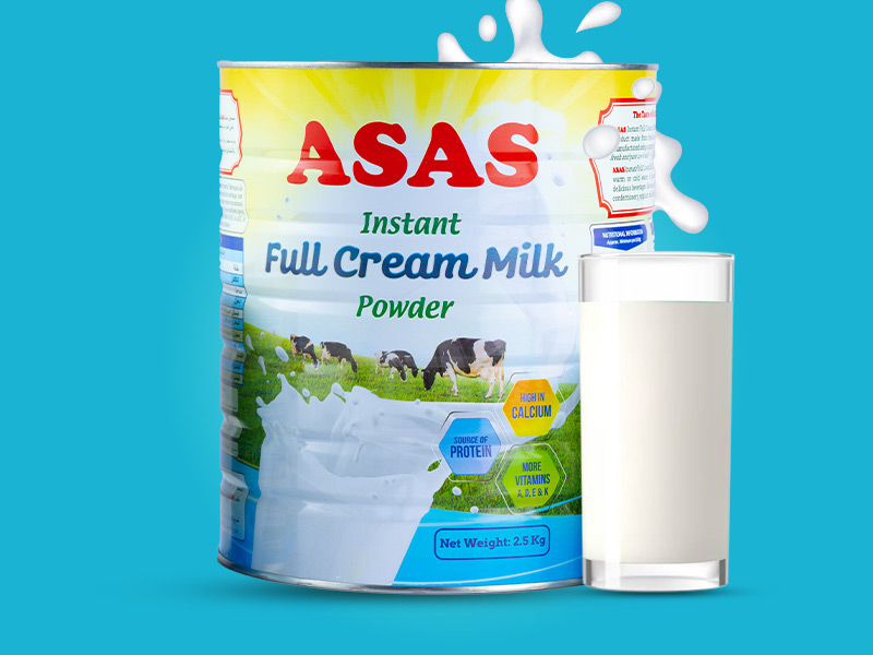 ASAS Full Cream Powder 2.5 Kg