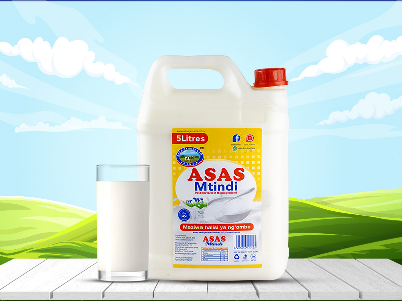 ASAS Mtindi (Cultured Milk) 5 LTR